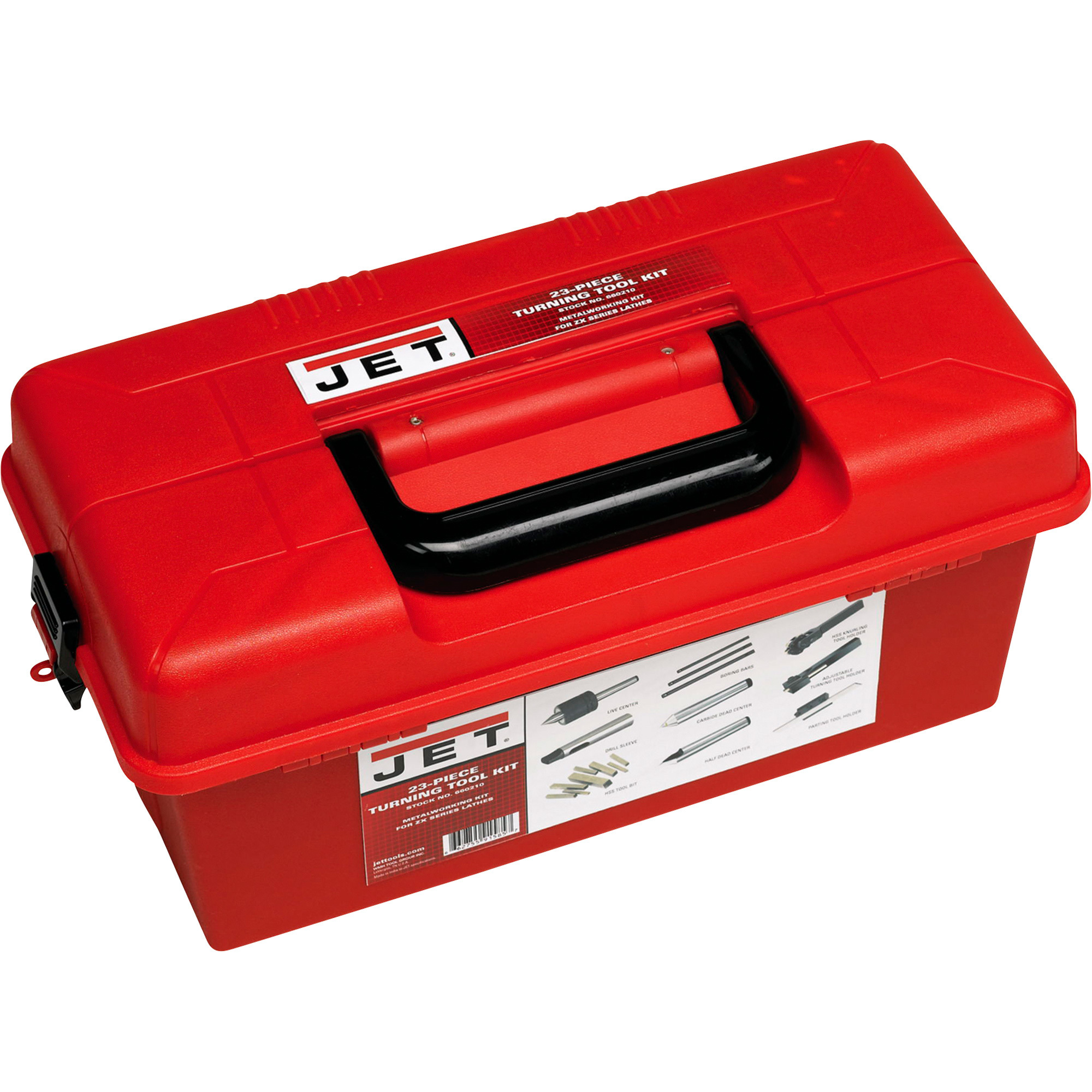 JET 23-Piece Turning Tool Kit for ZX Series Metal Lathes, Model# 660210
